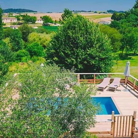 Chez Grigri Pour Max 11 Pers Avec Piscine Chauffee Et Jardin Villebois-Lavalette