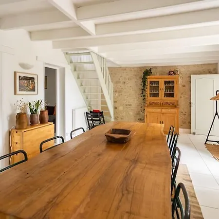 Chez Grigri Pour Max 11 Pers Avec Piscine Chauffee Et Jardin בית נופש Villebois-Lavalette
