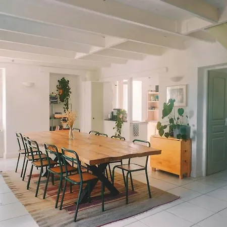 Chez Grigri Pour Max 11 Pers Avec Piscine Chauffee Et Jardin Villebois-Lavalette
